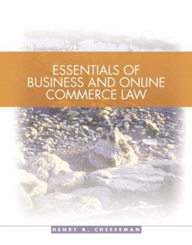 Paperback Essentials of Business Law Book