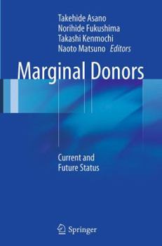 Paperback Marginal Donors: Current and Future Status Book