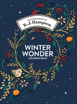 Hardcover Winter Wonder Coloring Book