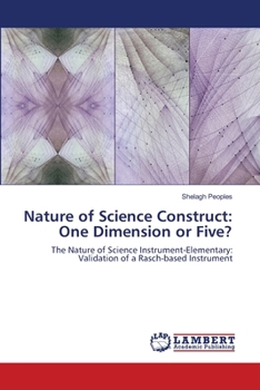 Paperback Nature of Science Construct: One Dimension or Five? Book