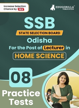 Paperback SSB Odisha Lecturer Home Science Exam Book 2023 (English Edition) State Selection Board 8 Practice Tests with Free Access To Online Tests Book
