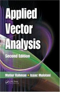 Hardcover Applied Vector Analysis, Second Edition (Electrical Engineering Textbook Series) Book