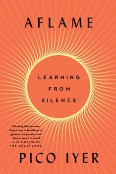 Hardcover Aflame: Learning from Silence [Large Print] Book