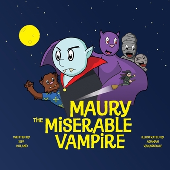 Paperback Maury The Miserable Vampire Book