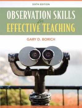 Paperback Observation Skills for Effective Teaching Book