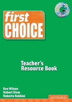 Paperback First Choice Teacher's Resource Book Pack [With CDROM] Book
