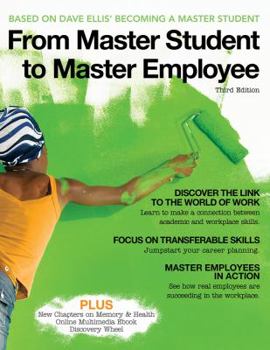 Paperback From Master Student to Master Employee Book