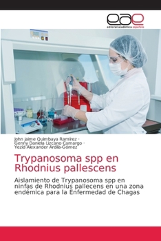 Paperback Trypanosoma spp en Rhodnius pallescens [Spanish] Book