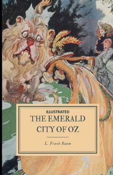 Paperback The Emerald City of Oz Illustrated Book