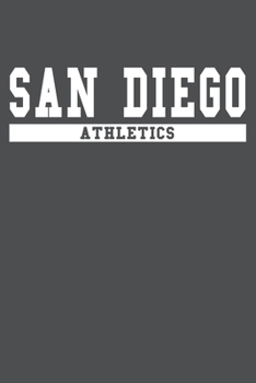 San Diego Athletics: American Campus Sport Lined Journal Notebook