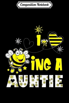 Composition Notebook: I Love Being Auntie Leopard Print Fashion Woman  Journal/Notebook Blank Lined Ruled 6x9 100 Pages