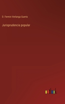 Hardcover Jurisprudencia popular [Spanish] Book