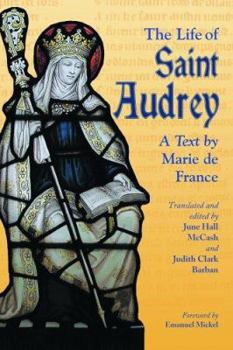 Paperback Life of Saint Audrey: A Text by Marie de France Book