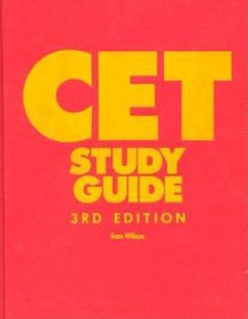 Hardcover CET Study Guide Book