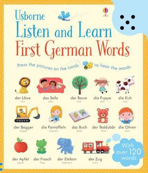 Cards Listen and Learn First Words in German Book