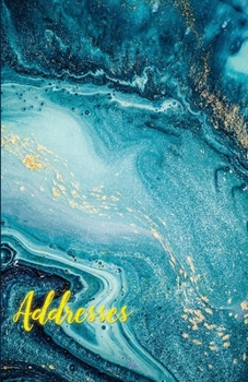 Paperback Address Book: Perfect for Keeping Track of Addresses, Email, Phone Numbers and Birthdays. Organizer Journal Notebook Book