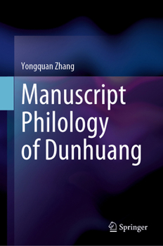 Hardcover Manuscript Philology of Dunhuang Book