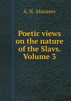 Paperback Poetic views on the nature of the Slavs. Volume 3 [Russian] Book