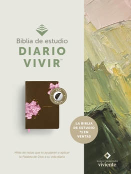 Biblia de Estudio del Diario Vivir Ntv (Sentipiel, Café/Rosa, Índice, Letra Roja)