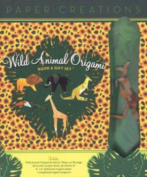 Product Bundle Wild Animal Origami: Book & Gift Set [With 80 Page Book and 1 Complete Origami Kangaroo and 50 Sheets of 6x6 Patterned Origami Paper] Book