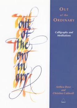 Paperback Out of the Ordinary : Calligraphy and Meditations Book