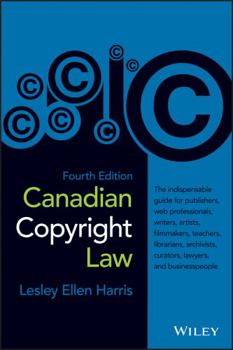 Hardcover Canadian Copyright Law Book