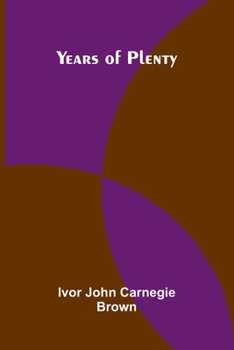 Paperback Years of Plenty Book