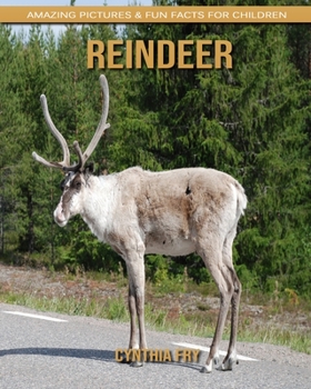 Paperback Reindeer: Amazing Pictures & Fun Facts for Children Book