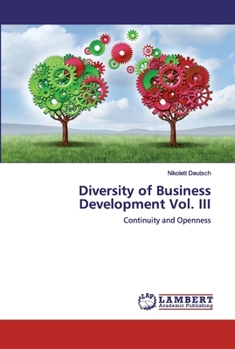 Paperback Diversity of Business Development Vol. III Book