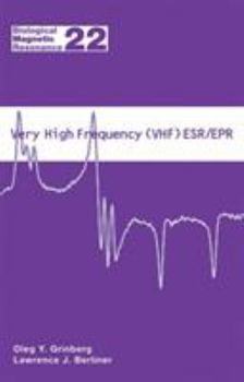 Hardcover Very High Frequency (Vhf) Esr/EPR Book