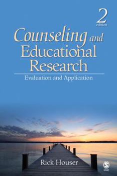 Paperback Counseling and Educational Research: Evaluation and Application Book