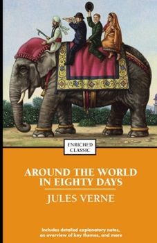 Paperback Around the World in 80 Days illustrated Book