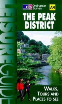 Paperback OS/AA Leisure Guide Peak District (AA/Ordnance Survey) Book