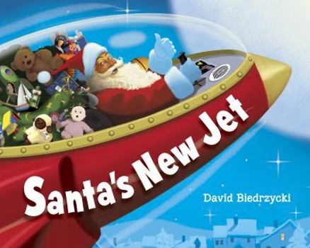 Hardcover Santa's New Jet Book