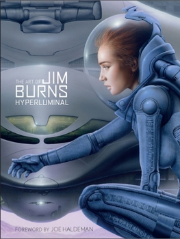 Hardcover The Art of Jim Burns: Hyperluminal Book