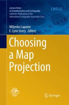 Paperback Choosing a Map Projection Book