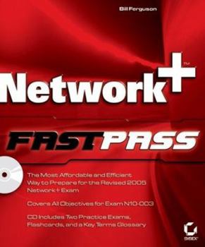 Paperback Network+: Fast Pass [With CD-ROM] Book