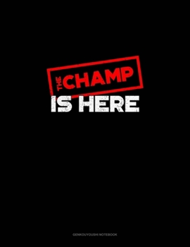 Paperback The Champ is Here: Genkouyoushi Notebook Book