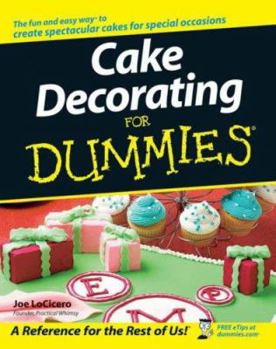 Paperback Cake Decorating for Dummies Book