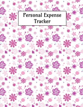 Paperback Personal Expense Tracker: Personal Organizer Expense Tracker, Budget Planner, Bill Organizer, 8-1/2" X 11" 200 Page Book