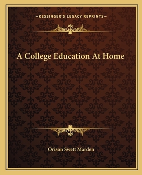 Paperback A College Education At Home Book