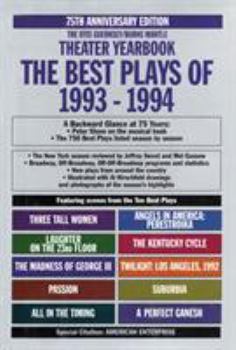 Hardcover The Best Plays of 1993-1994 Book