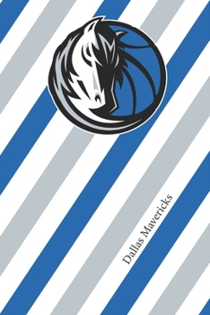 Paperback Dallas Mavericks: Mavericks Striped Notebook & Journal - NBA Fan Essential - Mavericks Fan Appreciation Book