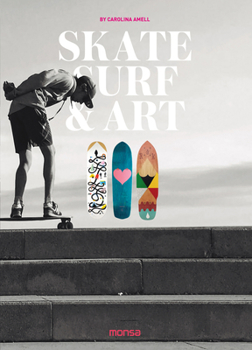 Hardcover Skate Surf & Art Book