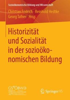 Paperback Historizität Und Sozialität in Der Sozioökonomischen Bildung [German] Book