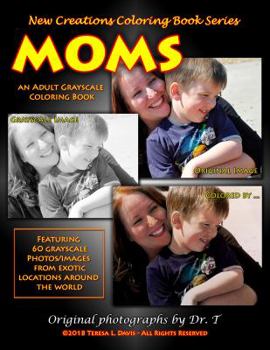 Paperback New Creations Coloring Book Series: Moms Book