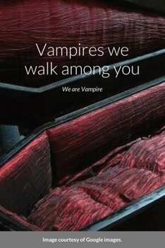 Paperback Vampires we walk among you Book