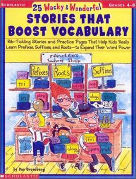 Paperback Vocabulary Comic Strips Book