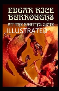 Paperback At the Earth's Core Illustrated Book
