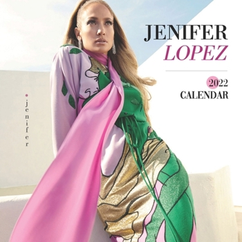 Paperback Jennifer Lopez 2022 Calendar: Great 16-month Calendar for fans - 8.5x8.5 inch Book